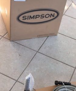 Brand new Simpson 3400 psi power wash