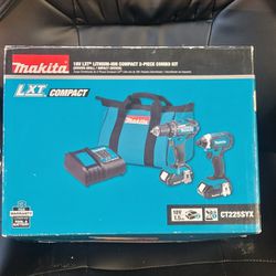 18v Makita LXT compact Combo Kit $150 Cash