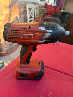Hilti SIW 22T-A 22-volt cordless impact wrench drill. " no charger