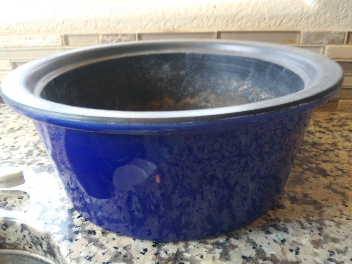Azul blue plant pot