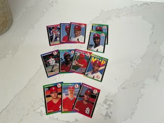 Baseball Trading Cards 89 Donruss St. Louis Cardinals  lot of 12