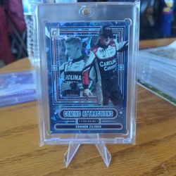 Connor zilisch - 2025 donruss NASCAR coming attractions Carolina blue ice /99