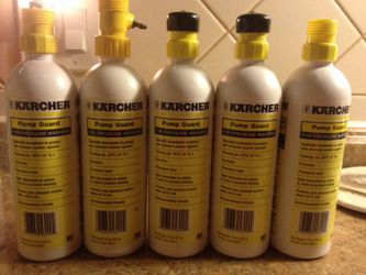 Karcher pump guard for power washers. Each bottle is 16 oz