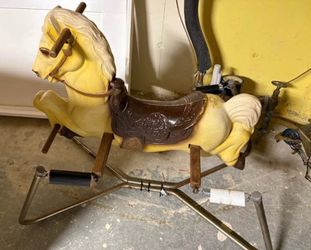 Antique Rocking Horse