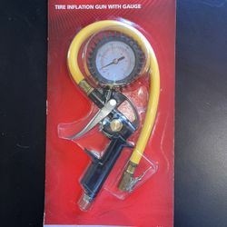 Tire Inflation Gun With Gauge Husky Never Used 