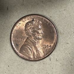 1984 D Penny 