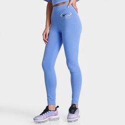 Nike Women’s Sportswear Swoosh Life Leggings - Blue Polar Ice - XS