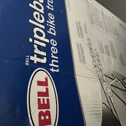 Bell Bike Rack 3 Bikes - Trunk Cars or SUV  Any Type