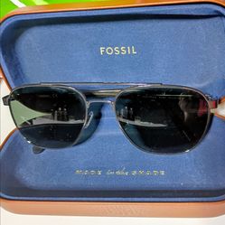 Men's  Fossil 3111 Aviator  Sunglasses