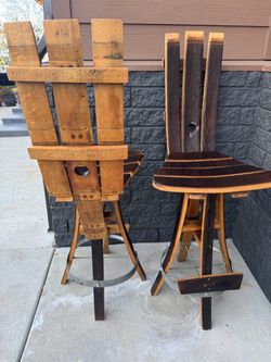 STOOLS / Wine Barrel Stools