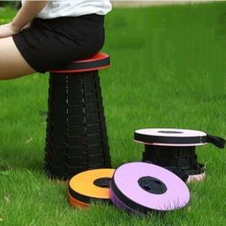 NEW Outdoor Stool Chair Telescopic Stool Chair Collapsible Stool Chair