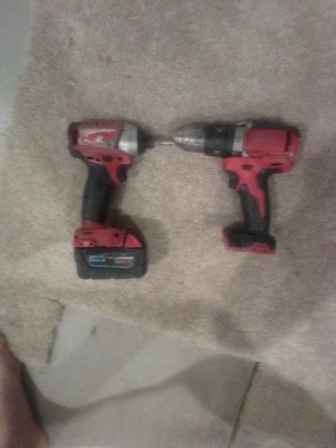 Milwaukee M18 Impact And Drill