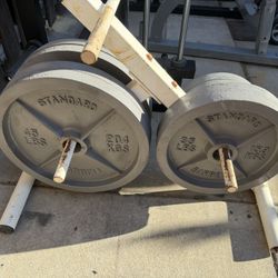 300 Lbs Olympic Size Plus Stand 
