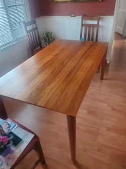 RH Walnut MCM table