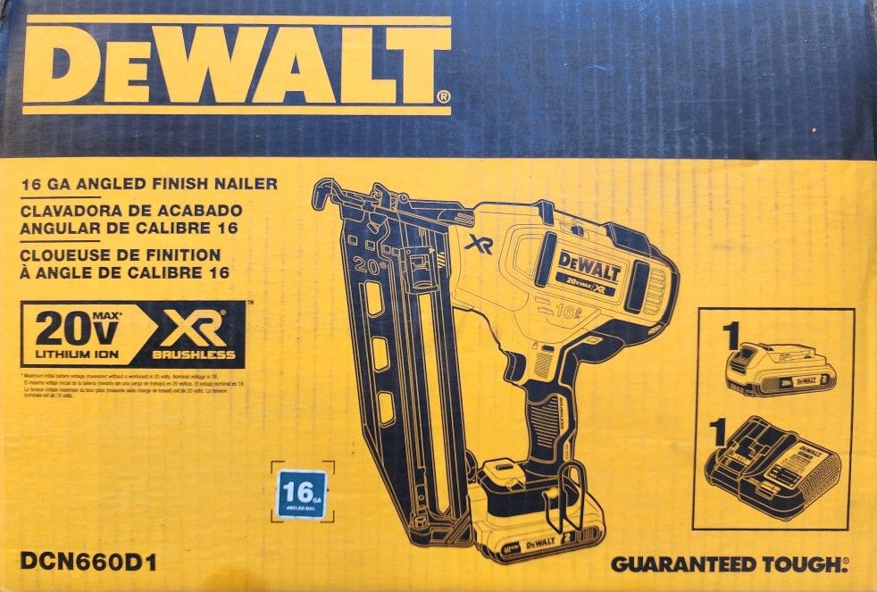 Dewalt 16 GA  Angled Nailer