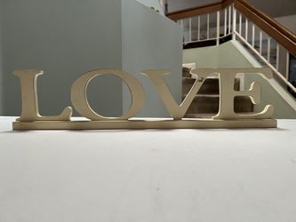 Love Wooden Sign