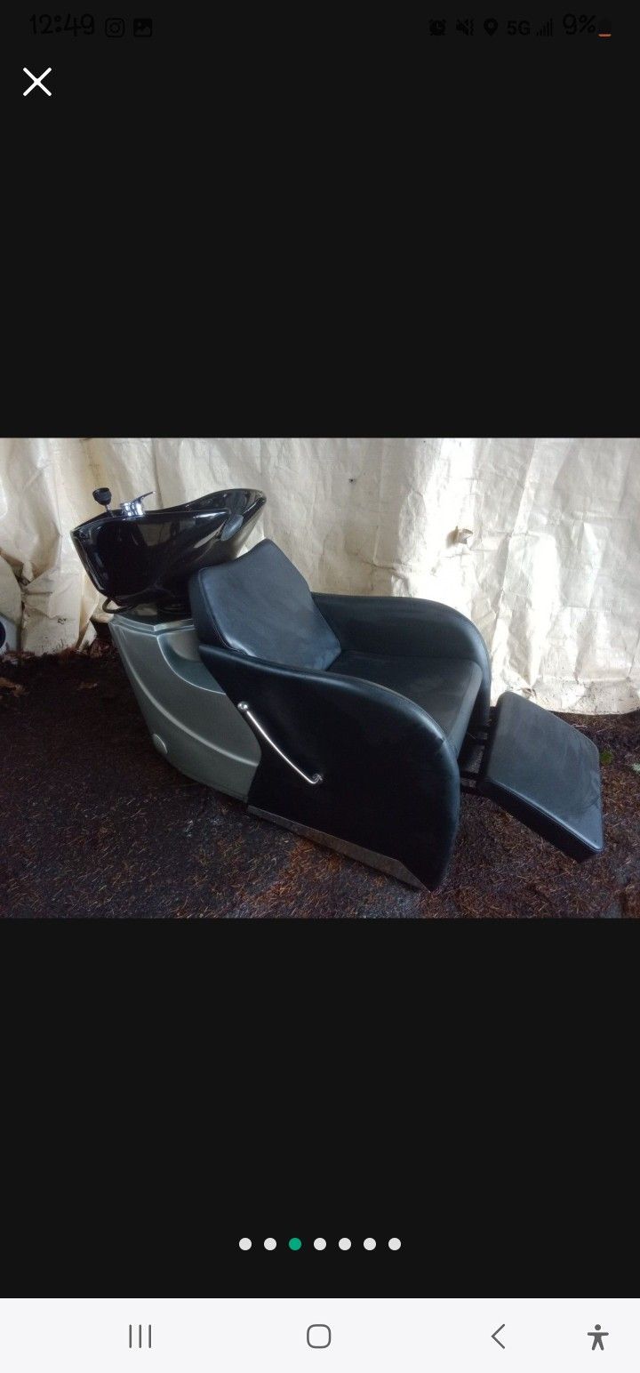 AGS ODESSA backwash shampoo chair