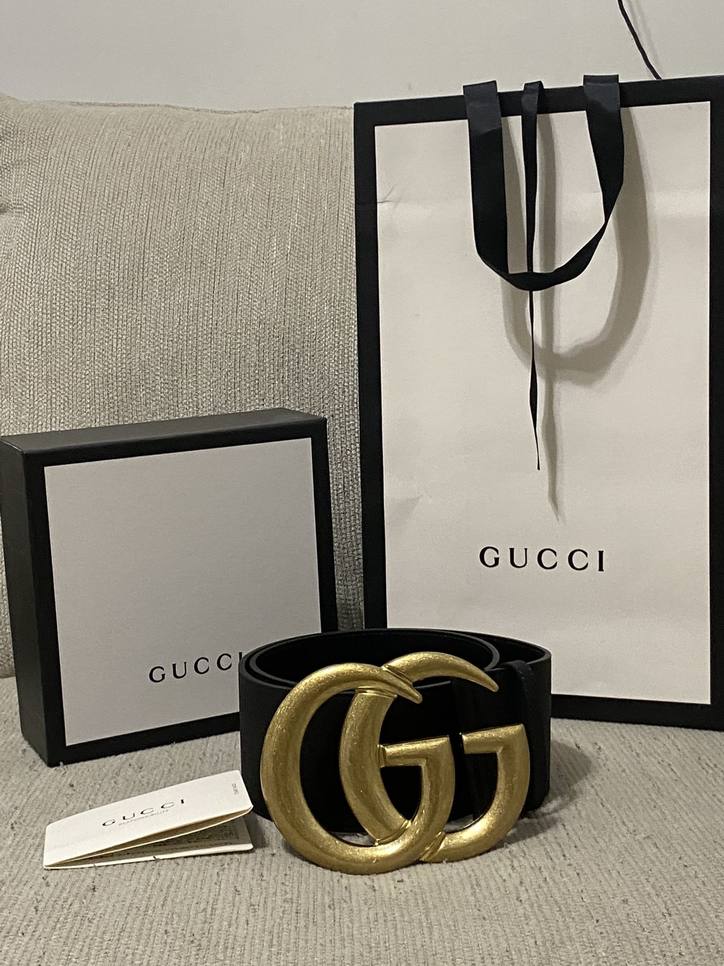 Gucci belt size 95centimeters 38inches for Sale in Hollywood, FL - OfferUp