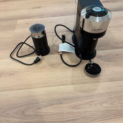 Nespresso Vertuo Coffee Machine And Milk Frother
