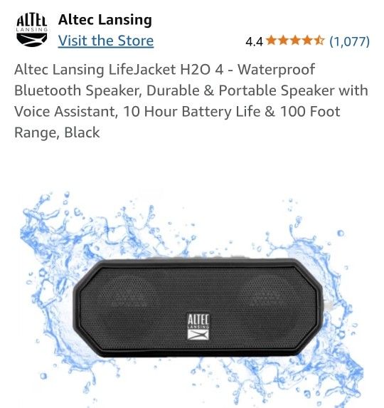 Waterproof Bluetooth Speaker