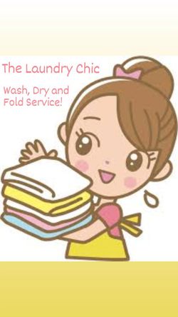 Wash, Fluff & Fold Laundry Service!
