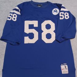 Men's Size Xlarge Jersey Vintage Indianapolis Colts Old Logo