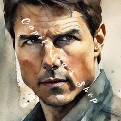 Nice Tom Cruise artwork Poster