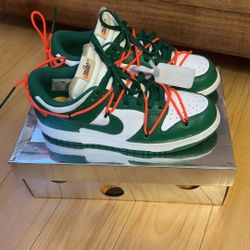 Off White Pine Green Dunks