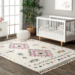 4x6 tasseled rug
