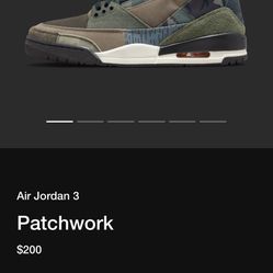 Jordan 3 Patchwork