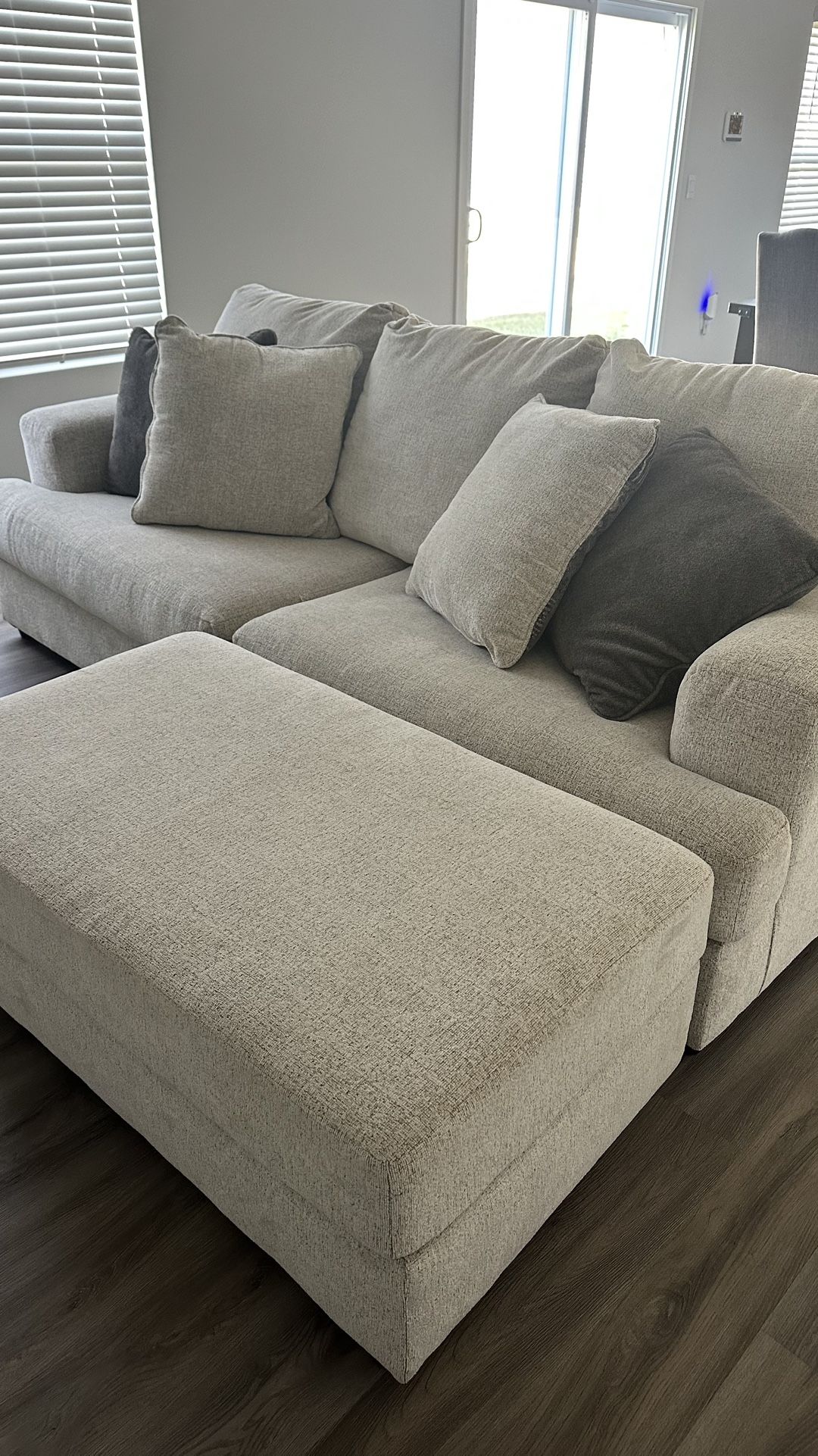 Couch With Ottoman