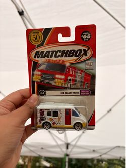 Vintage Matchbox Ice Cream Truck ~2001 Mattel 50-year Series