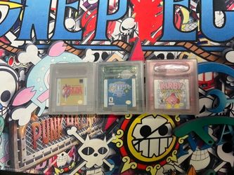 Nintendo Games Zelda & Kirby
