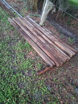 (8) 4×4 wood posts