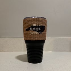 Tumbler Wrap - Born & Raised Southern 
