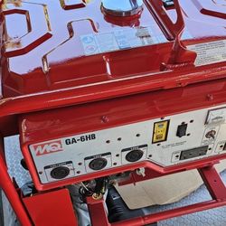 Multiquip GA6HB is a portable generator powered by a Honda engine,  6,000 surge watts 