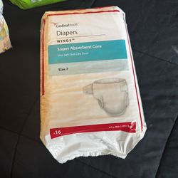 FREE SIZE 7 Diapers 