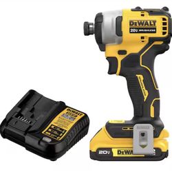 Atomic 20V Max Lithium-Ion Brushless Cordless Compact 1/4 in. Impact Driver Kit with 2.0Ah Battery and Charger