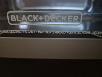 Black and Decker toaster oven/air fryer