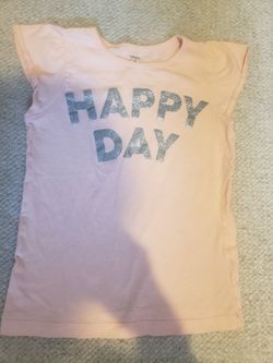 Carters Size 7 Orange T-Shirt