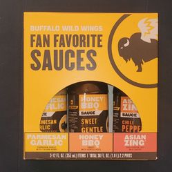 3 Wing Sauces Box