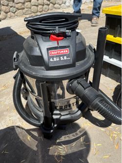 Craftsmen’s 5 gallon vacuum