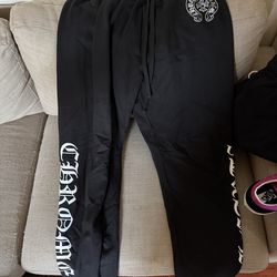 Chrome Hearts Horseshoe sweat pants size xxl
