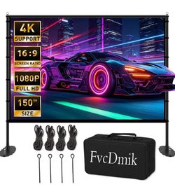 Projector Screen with Stand