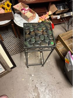 Table can be used for whatever you like metal 2 ft some inches 10 in square pick up rosedale or airport dr