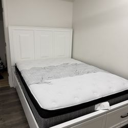 White Queen bedroom Set