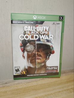XBOX ONE Cold war