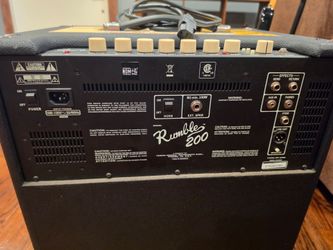 Fender Rumble 200 Bass Amp