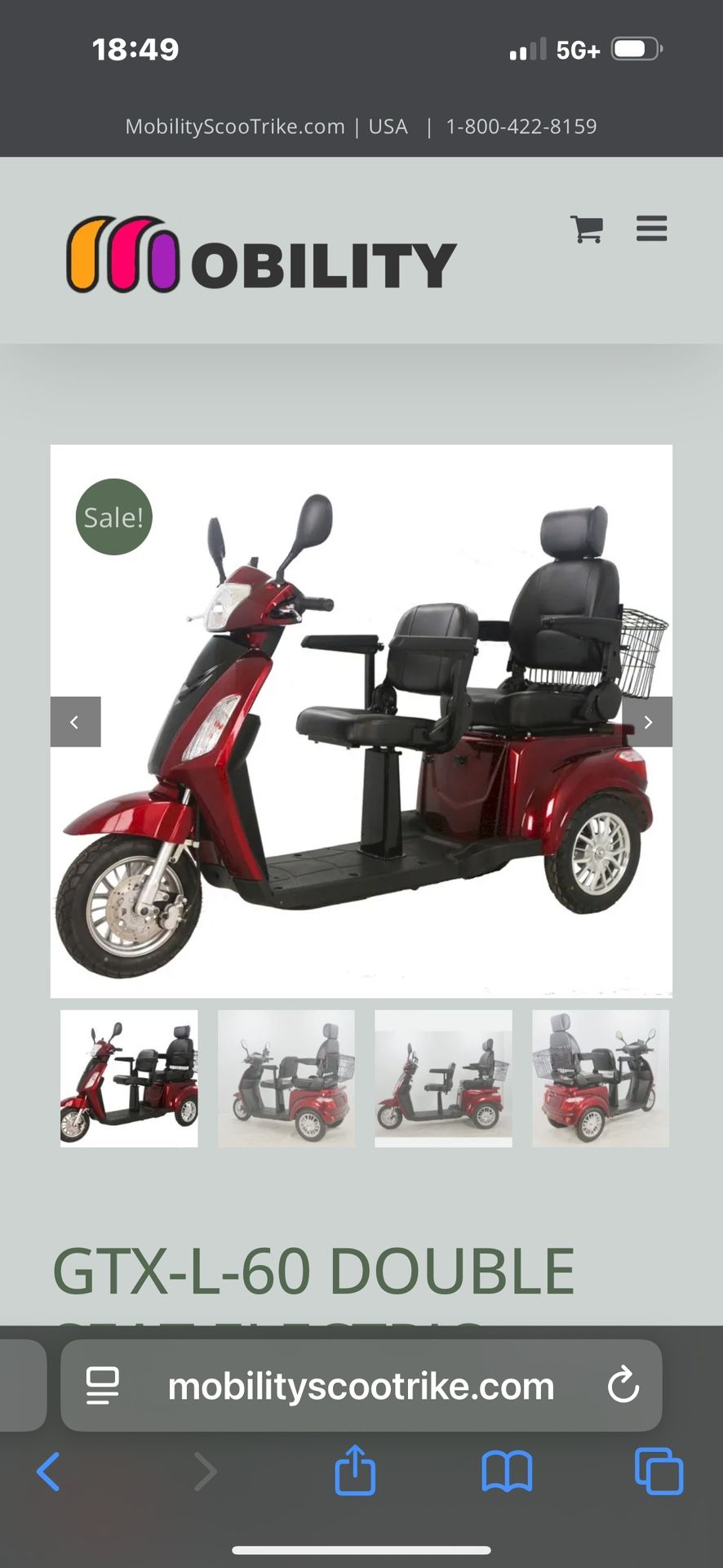 E Scooter !! Brand New ! Two Person