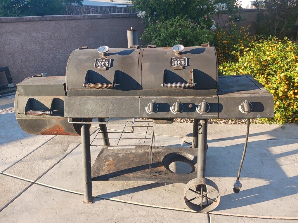 Bbq Grill Smoker Combo Oklahoma JOE'S SMOKERS